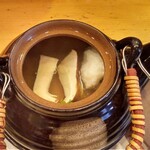 和食庵さら - 鱧松の土瓶蒸し