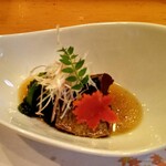 和食庵さら - 茄子と鰊の煮びたし