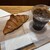 BOUL'ANGE - 料理写真:クロワッサンとアイスコーヒー