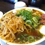 来来亭 - 味玉キムチラーメン＆辛もやし　R7.11.26