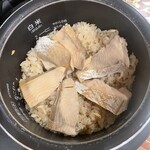 わたり温泉 鳥の海 - ２合だきの炊飯器初めて見た（笑）