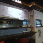 赤玉商店 - 壁の貼紙