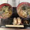 茶屋っこ - 十割かけそば  730円
おにぎり 140円