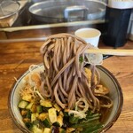 たき山 - 極太の蕎麦❤️