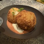 漁十八番 - ズワイ蟹味噌クリームコロッケ