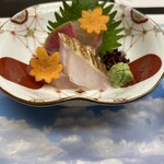 日本料理 雲海 - 刺身3種盛り