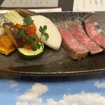 日本料理 雲海 - 黒毛和牛ステーキ