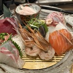 漁十八番 - 刺身十八番盛り