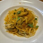 イル グラード - もう美味しい！しか出ない、広島県産牡蠣とカラスミのナントカのパスタ✨