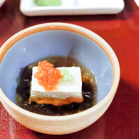 京都祇園 天ぷら八坂圓堂 - 先附 汲み上げ湯葉豆腐