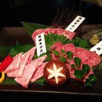 焼肉菜菜 感 - 尾崎牛のセット6000円