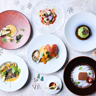 クリスマスコース予約開始しました