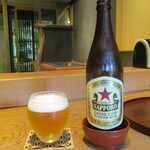 京味 もと井 - サッポロ 赤ラベル（中瓶）私。