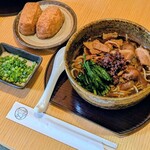 江戸そば マルノ - 肉そば いなり セット