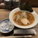 焼鳥 一石三鳥 勝どき - 軍鶏ラーメン¥1200