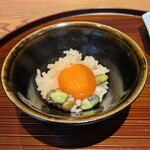 京味 もと井 - 卵かけごはん。