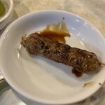 やきとり ミートステーション - レバー網焼き