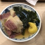 松寿司 - さえずりの炊いたん。からしが合う