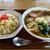 信一食堂 - 料理写真:ラーメンとチャーハン