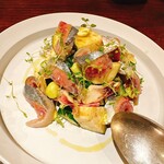 ダ マッサ - 新さんまと水茄子のインサラータ