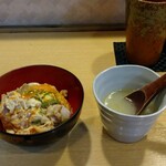 鳥好 - 〆は親子丼と鶏出汁スープ