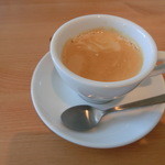 ソラーレ - PIZZAセット（ピザ＋サラダ＋ドリンクで1,300円）ホットコーヒー