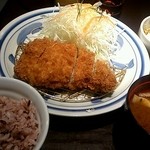 とんかつ浜勝 - ロースとんかつ定食150㌘