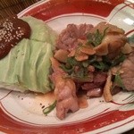 がやが家 - 地鶏炙り　ニンニク