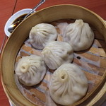 四川食府 - 自家製小籠包（５個）（５８０円）２０１４年１１月