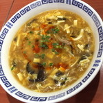 四川食府 - サンラースープ（４８０円）２０１４年１１月