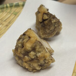 天ぷら はせ川 - 椎茸　デカいです♪