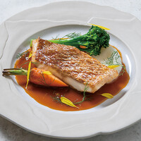 本日鮮魚のスチームグリル ブイヤベースソース
