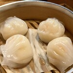 中華バル 楼蘭 - エビ蒸し餃子