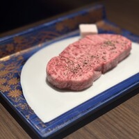 焼肉 大河 - こちらは塩。絶対タレがおすすめ。