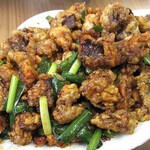 香楽 - ニラレバ定食