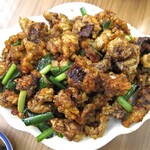 香楽 - ニラレバ定食