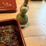 うなぎ亭 友栄 - 山椒