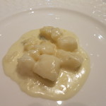 レストラン ラッセ - 26年11月　じゃがいものニョッキ　ゴルゴンゾーラソース