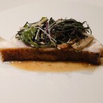 カセント - 九絵(長崎県産の九絵、金時草、青唐辛子、りんご)