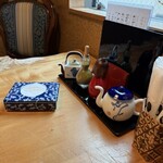 うなぎ亭 友栄 - テーブルセット