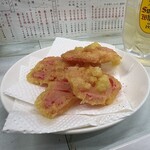 多田屋 - 紅生姜の天ぷら