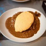 ルー・ド・メール - 切る前のフワフワ卵〜