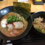 猫ニ叉タビ - 濃厚醤油ラーメンセット
