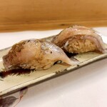 穴子料理と地酒 浅草 川井 - 生目光の握り