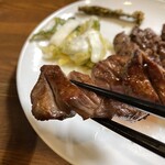 杉作 - 牛たん定食3枚