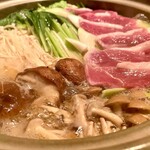 そば處大野屋 - 特製鴨なべ(宮城蔵王産)