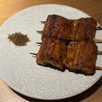 炭火串焼 鶏魚 - 