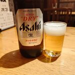 川万 - アサヒ大瓶850円