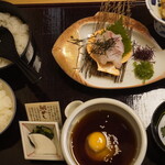 かどや - 料理写真:宇和島鯛めし膳　2,240円