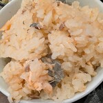 てっぺん - 鮭と松茸の炊き込みご飯♡